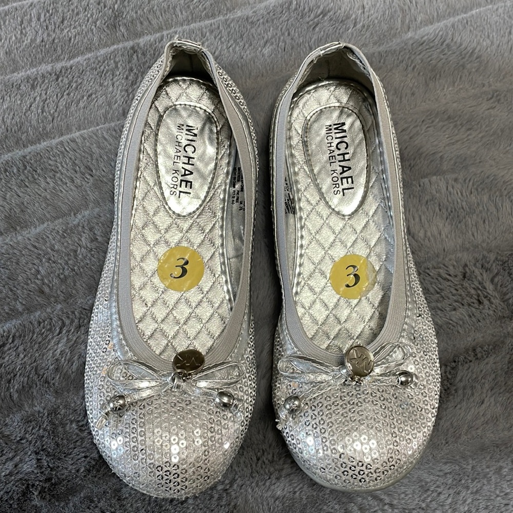 Girls Michael Kors Slip On Shoes.